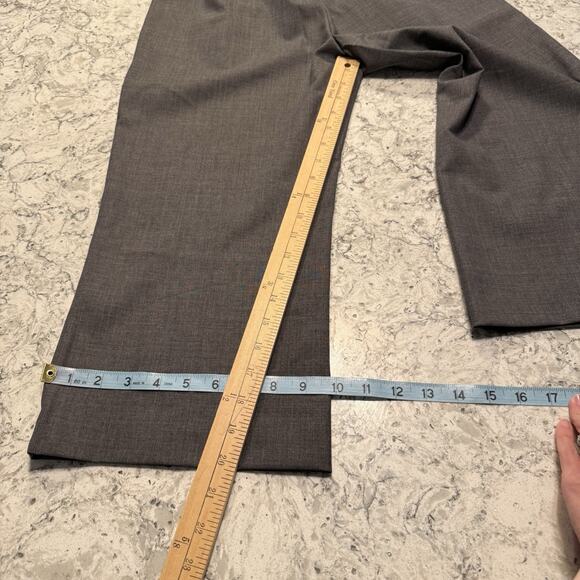 Vintage Y2K Capri Pants Size 8 Wool Tailored Carrie Bradshaw 90s - Picture 8 of 13